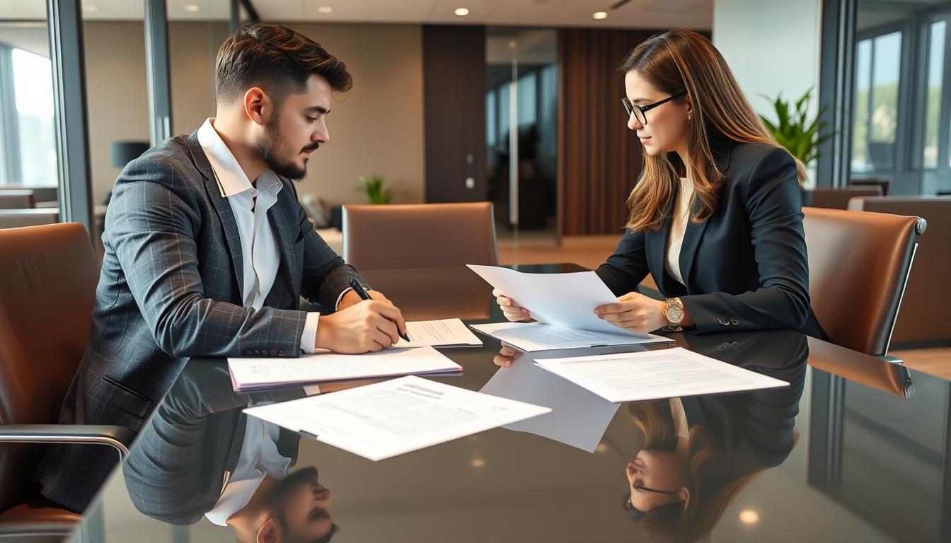 Signing Agreements
